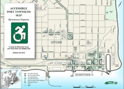 Accessible Port Townsend Map