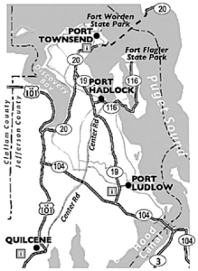Map of East Jefferson County